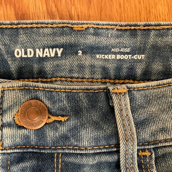 Low/Mid Rise Bootcut Jeans - Picture 4 of 4